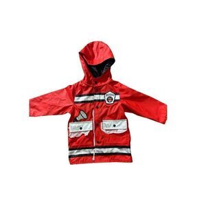 Fireman Style Toddler Raincoat
